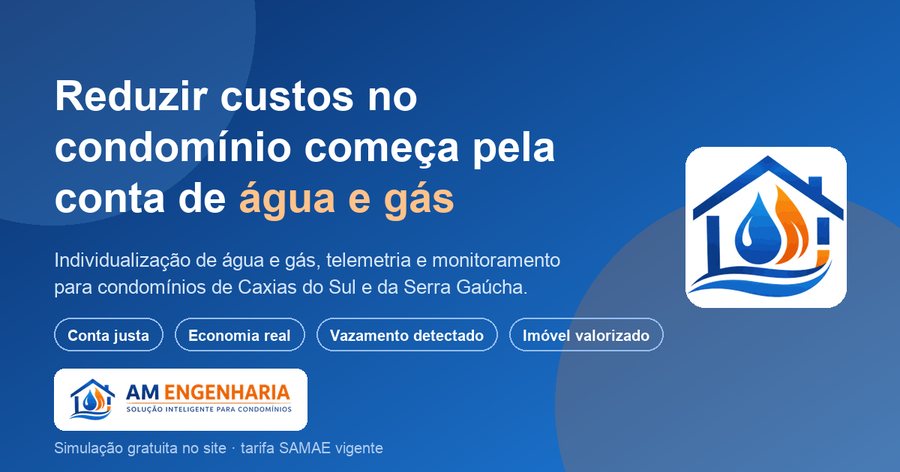 Site da AM Engenharia, desenvolvido pela Lumière